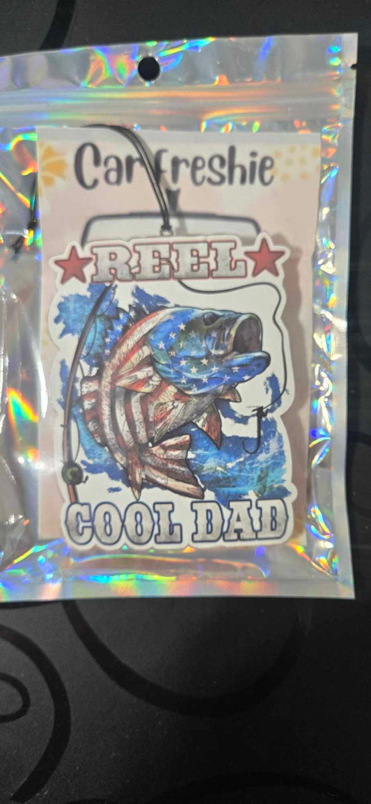 REEL COOL DAD Car Air Freshener